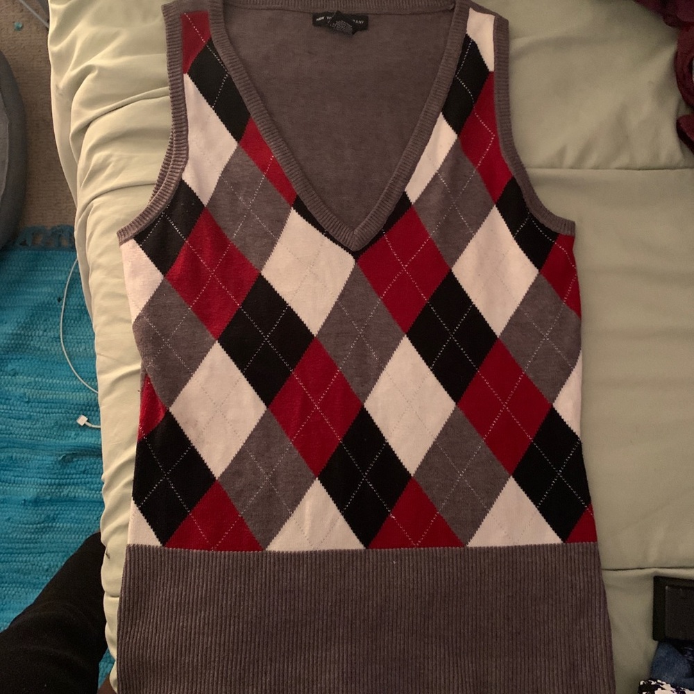 Argyle Sweater Vest